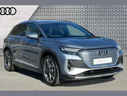 Blue New 2025 Audi Q4 e-tron S-Line SUV | £40,124 (Good price)