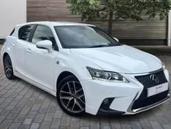 White Used 2016 Lexus CT200h Sport Line Hatchback | £15,881