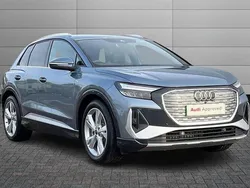 Blue Used 2024 Audi Q4 e-tron S-Line SUV | £34,550 (Good price)