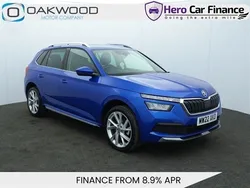 Blue Used 2022 Skoda Kamiq SE L Executive SUV | £16,998 (Fair price)