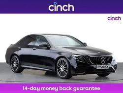 Black Used 2020 Mercedes E220 AMG line Sedan | £27,499 (Expensive)