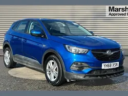 Blue Used 2018 Vauxhall Grandland X SUV | £8,422 (Fair price)