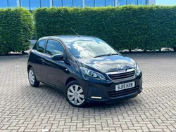 Black Used 2015 Peugeot 108 Active Hatchback | £3,900 (Fair price)