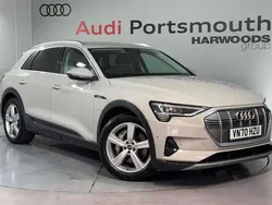 Beige Used 2020 Audi e-tron Advanced SUV | £17,990 (Fair price)