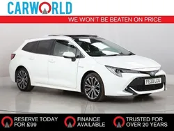 White Used 2020 Toyota Corolla Estate | £14,600 (Fair price)