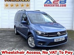 Blue Used 2019 VW Caddy Maxi MPV | £15,980 (Fair price)