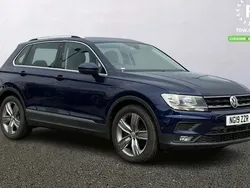 Blue Used 2019 VW Tiguan Match SUV | £15,499 (Good price)