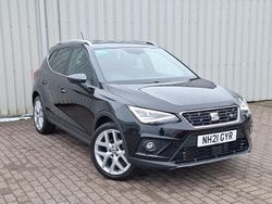 Black Used 2021 Seat Arona FR SUV | £13,698 (Fair price)