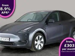 Grey Used 2022 Tesla Model Y Long Range SUV | £22,424 (Fair price)