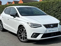 White Used 2023 Seat Ibiza XCELLENCE Hatchback | £16,290 (Fair price)