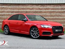Red Used 2017 Audi A4 Advanced Sedan | £24,495 (Expensive)