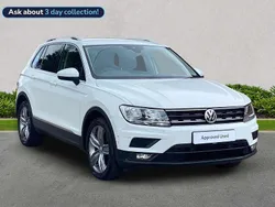 White Used 2019 VW Tiguan Match SUV | £14,999 (Good price)