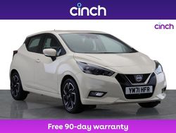 White Used 2022 Nissan Micra Acenta Hatchback | £10,199 (Fair price)