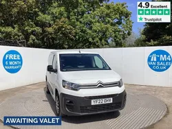 White Used 2022 Citroën Berlingo MPV | £9,995 (A bit pricey)