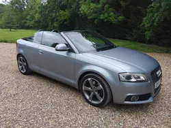 Silver Used 2009 Audi A3 Cabriolet S-Line Cabriolet | £2,750