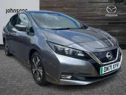 Grey Used 2021 Nissan Leaf N-Connecta Hatchback | £9,990 (Fair price)