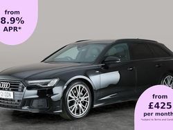 Black Used 2021 Audi A6 Black Edition Estate | £25,583 (Fair price)