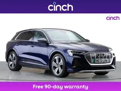 Blue Used 2022 Audi e-tron S-Line SUV | £23,349 (Fair price)