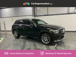 Black Used 2018 Mercedes GLC250 AMG line SUV | £18,697 (Good price)