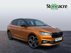 Orange Used 2023 Skoda Fabia Monte Carlo Hatchback | £17,995 (Fair price)