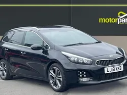 Phantom black metallic Used 2018 Kia Ceed GT-Line Estate | £9,295 (Super price)