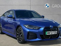 Blue Used 2022 BMW i4 M Sport Sedan | £32,993 (Fair price)