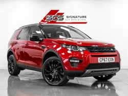 Red Used 2017 Land Rover Discovery Sport HSE SUV | £14,195 (Fair price)