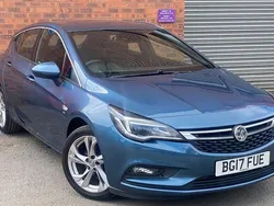 Blue Used 2017 Vauxhall Astra SRi Hatchback | £4,895 (Fair price)