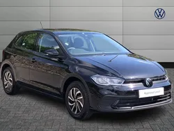 Black New 2024 VW Polo Life Hatchback | £18,449 (Fair price)