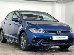 Blue Used 2024 VW Polo R-line Hatchback | £21,095 (Fair price)