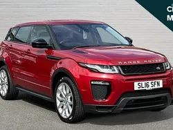 Red Used 2016 Land Rover Range Rover evoque HSE Dynamic Hatchback | £15,824 (Fair price)