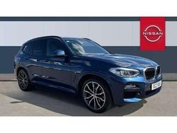 Blue Used 2019 BMW X3 M Sport SUV | £21,693 (Fair price)
