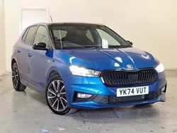 Blue Used 2024 Skoda Fabia Monte Carlo Hatchback | £19,698 (Fair price)