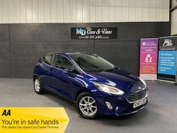 Blue Used 2017 Ford Fiesta Zetec Hatchback | £7,990 (Fair price)