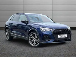 Blue Used 2025 Audi Q3 Black Edition SUV | £37,341 (Fair price)