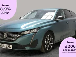 Blue Used 2022 Peugeot 308 Active Premium Estate | £14,350 (Fair price)