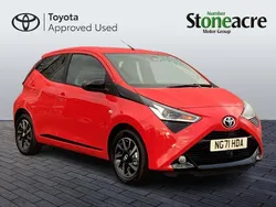 Red Used 2021 Toyota Aygo Trend Hatchback | £10,800 (Fair price)