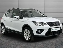 White Used 2021 Seat Arona SE SUV | £11,500 (Fair price)