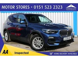 Blue Used 2020 BMW X5 Sport Line SUV | £21,995