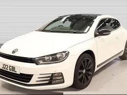 White Used 2017 VW Scirocco Black Edition Coupe | £9,990 (Fair price)