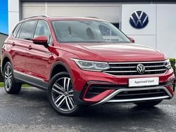 Red Used 2021 VW Tiguan Allspace Elegance SUV | £24,390 (Good price)