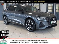 Grey Used 2021 Audi e-tron Black Edition SUV | £19,470 (Super price)