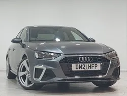 Grey Used 2021 Audi A4 S-Line Sedan | £21,498 (Fair price)