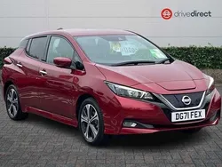 Red Used 2021 Nissan Leaf N-Connecta Hatchback | £9,982 (Good price)
