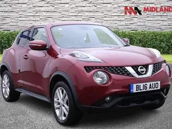 Red Used 2016 Nissan Juke N-Connecta SUV | £5,000 (Fair price)
