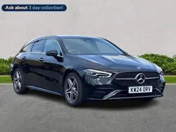 Black Used 2024 Mercedes CLA180 Executive Sedan | £25,699 (Fair price)