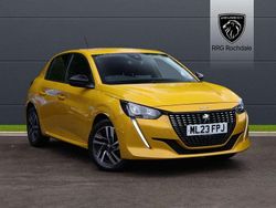 Yellow Used 2023 Peugeot 208 Allure+ Hatchback | £14,295 (Fair price)