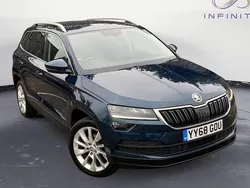 Blue Used 2018 Skoda Karoq SE L SUV | £10,649 (Fair price)
