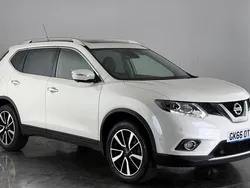 White Used 2015 Nissan X-Trail Tekna SUV | £9,750 (Fair price)