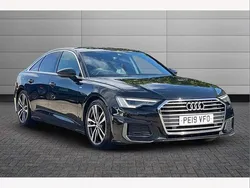 Black Used 2019 Audi A6 S-Line Sedan | £15,990 (Fair price)